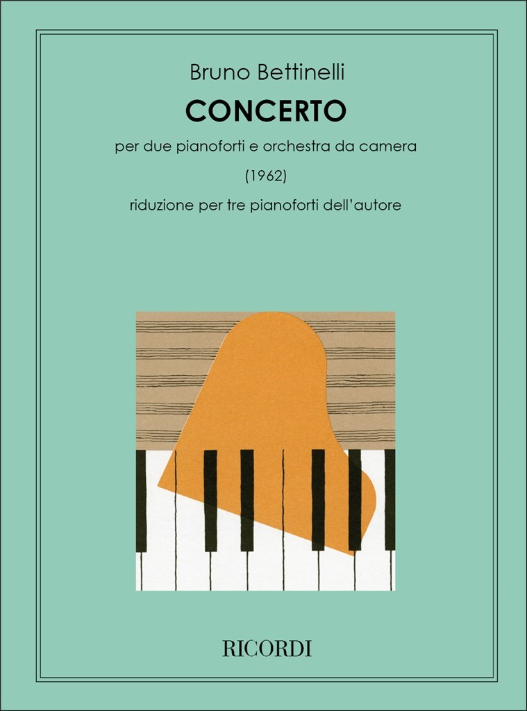Concerto Per 2 Pianoforti E Orchestra Da Camera
